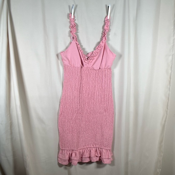 Dresses & Skirts - NWOT! Pink Ruffled Mini Sundress
